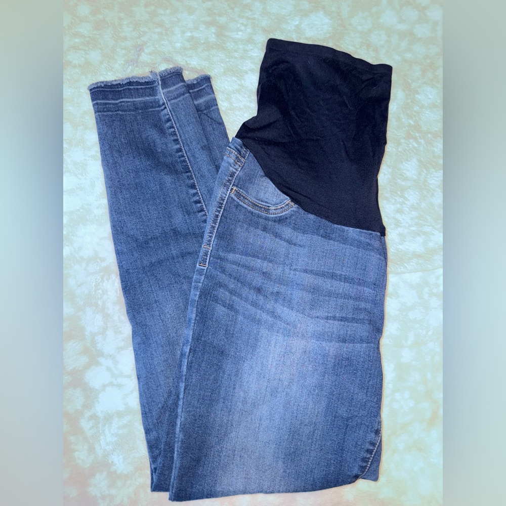 Celebrity Pink Dark Blue women’s maternity jeans